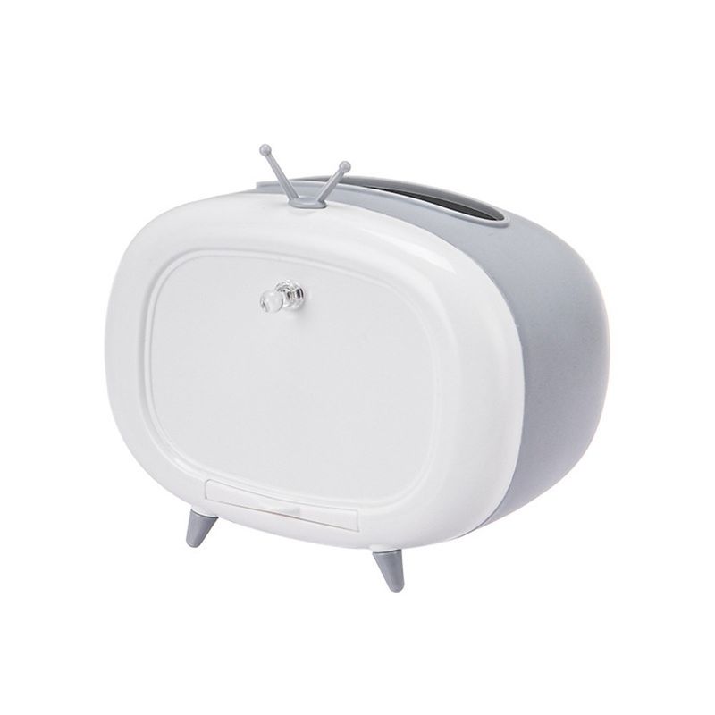 Porta fazzoletti da tavolo nordico da 2 pezzi, dispenser di carta per tovaglioli con supporto per telefono cellulare, organizer vintage, contenitore multifunzionale_voghion.com