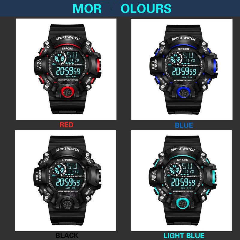 Internet Celebrity's New Cool Multifunctional Sports Watch For Men And Women's Trend,Fashion Night Light Watch | Birthday Gifts,Christmas Gifts _voghion.com