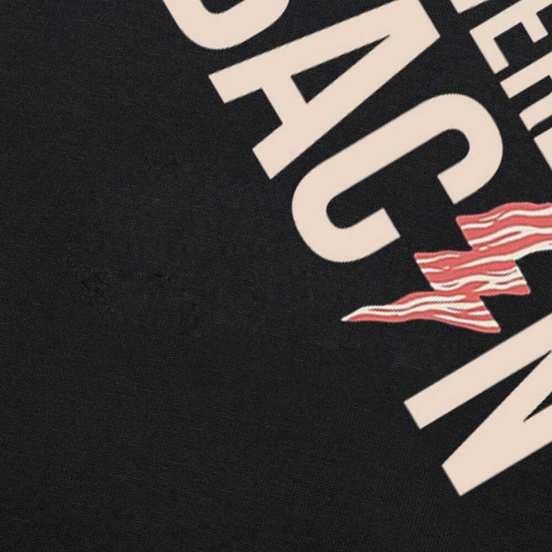 Angetrieben durch Speck T Hemd Lustige Essen Liebe Bekleidung Sarkastische Sagen T Tops Rundhals Mode T-shirt Kleidung Grundlegende_voghion.com