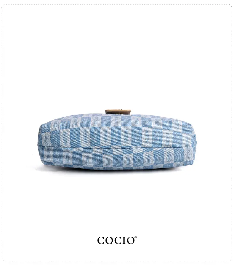 COCIO Designer Shoulder Affordable Luxury New Underarm Bag Printed Versatile Spring And Summer Vintage Women's Handbag_voghion.com