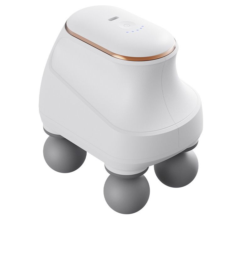 4-in-1 Mini-Percussion-Massagepistole – Ultra-leise Muskelentspannung mit 5 Geschwindigkeitsstufen und LCD-Display (_voghion.com