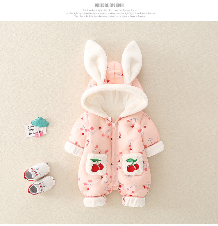 Baby Kleidung Winter Mädchen Baby Onesie Tragen Herbst Und Winter Niedliche Prinzessin Ausländischen Stil Anzug_voghion.com