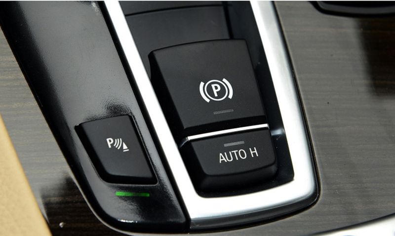 Auto Parkbremse Handbremse P-Taste Schalter Abdeckung Auto H Kappen Für 5 7 X3 X4 F Serie F01 F02 F10 F12 F15 F16 F25 F26_voghion.com
