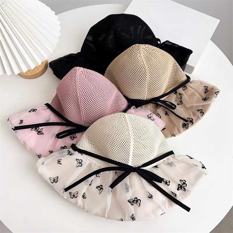 Cappello da sole estivo con protezione UV e tesa larga, nuovo cappello da sole per esterni_voghion.com