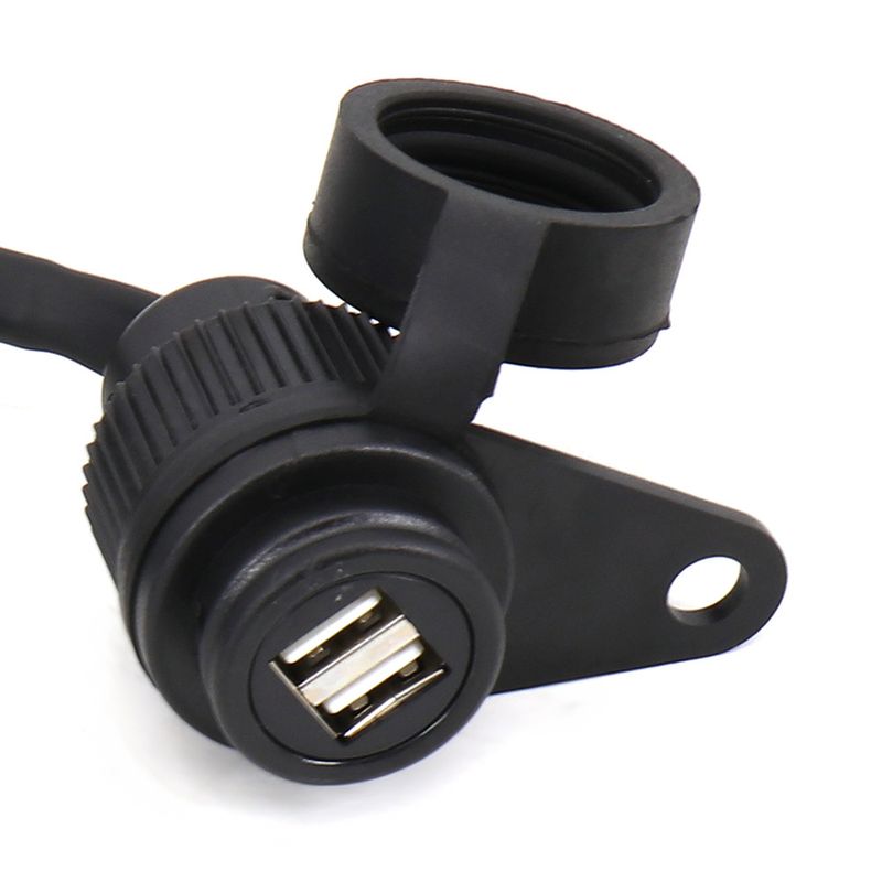 Suitable For Honda CB400X Motorcycle Parts Modification With 12V Dual USB Charger Socket_voghion.com