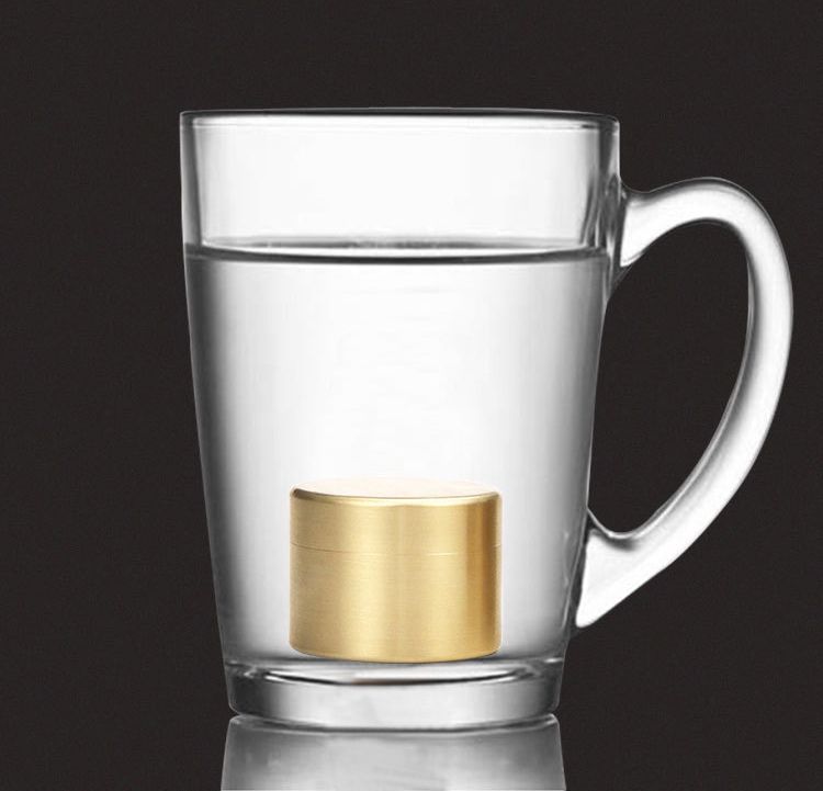 Medeninasta škatla za zdravila Tablete Nakit Uhani Organizator zakladov Mini posoda za čaj Kovinske pločevinke za čaj s pokrovi Posode Etui Kozarec sladkarij_voghion.com