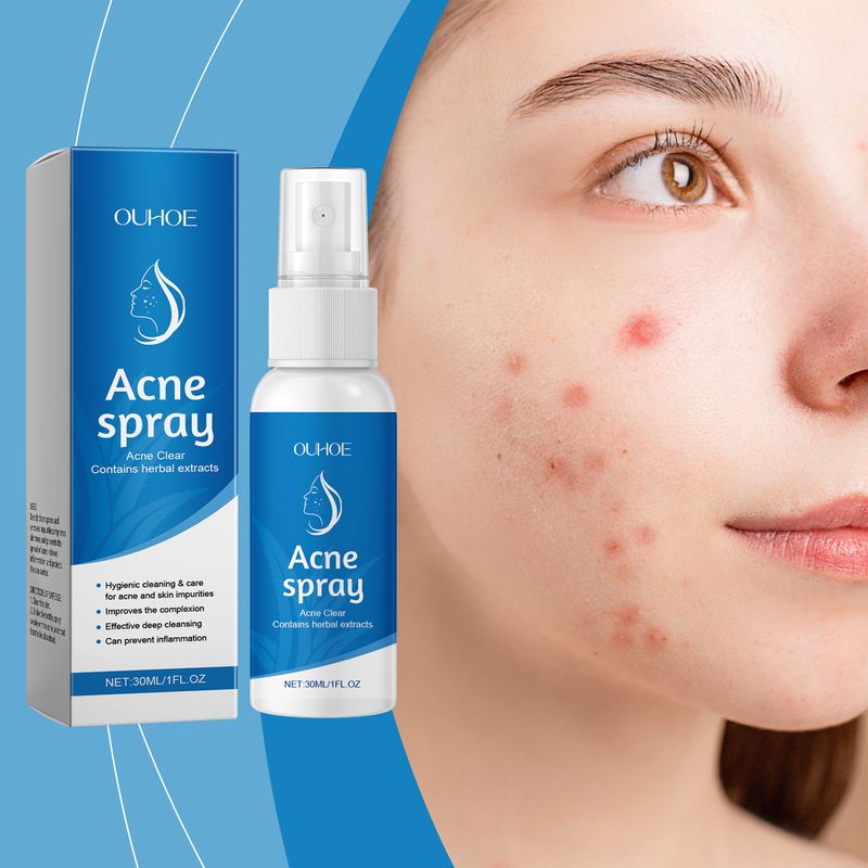 OUHOE Herbal Relief Spray For Facial Discomfort Herbal Essence Gently Moisturizes And Soothes Skin_voghion.com