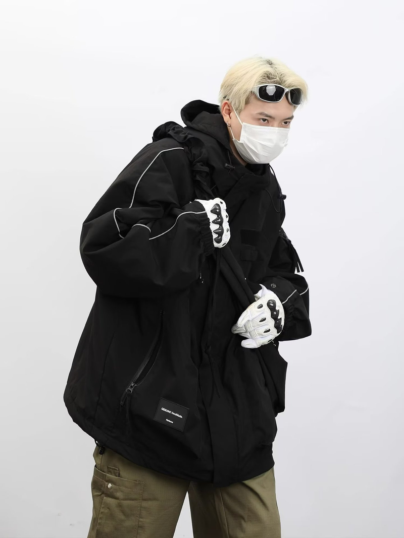 Charge jacket men's spring and autumn 2023 new fashion brand Instagram Youth Boys loose fitting clothes_voghion.com