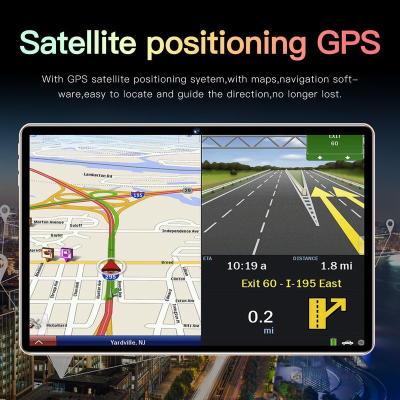 10.1 Inch Android 8.1 Tablet - Dual SIM Support, Bluetooth Keyboard Compatible, 4G LTE & HD Display_voghion.com