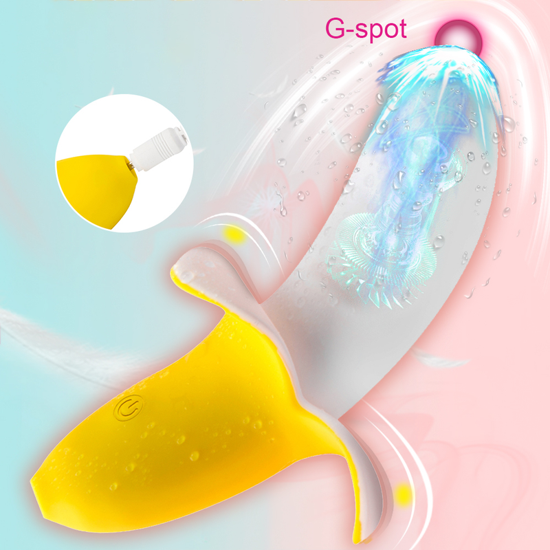 Vibrator Banana Dildo Realistic Huge Vibrating G Spot Stimulator Female Masturbation Sex Toy For W_voghion.com