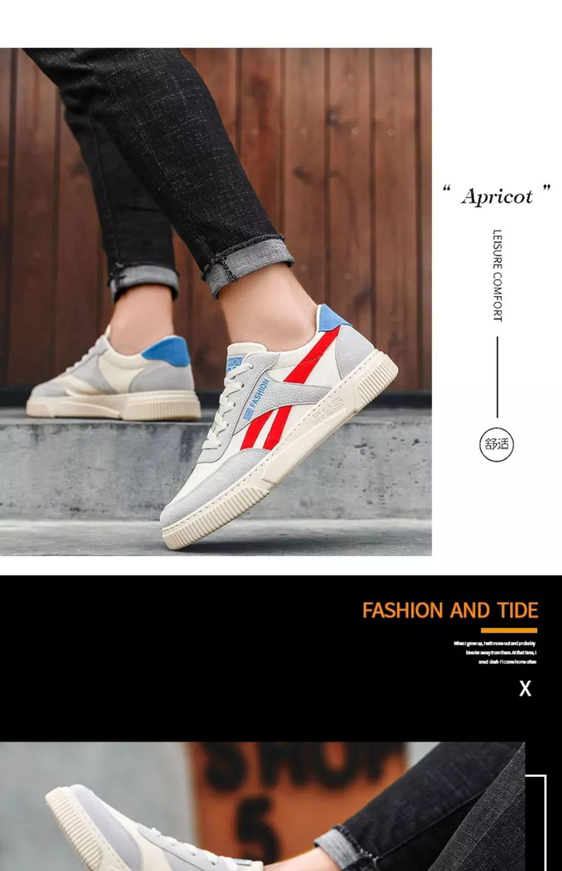 Jarní 2024 Nové sportovní trendy všestranné ležérní prkno boty, elegantní plátěné pánské boty_voghion.com