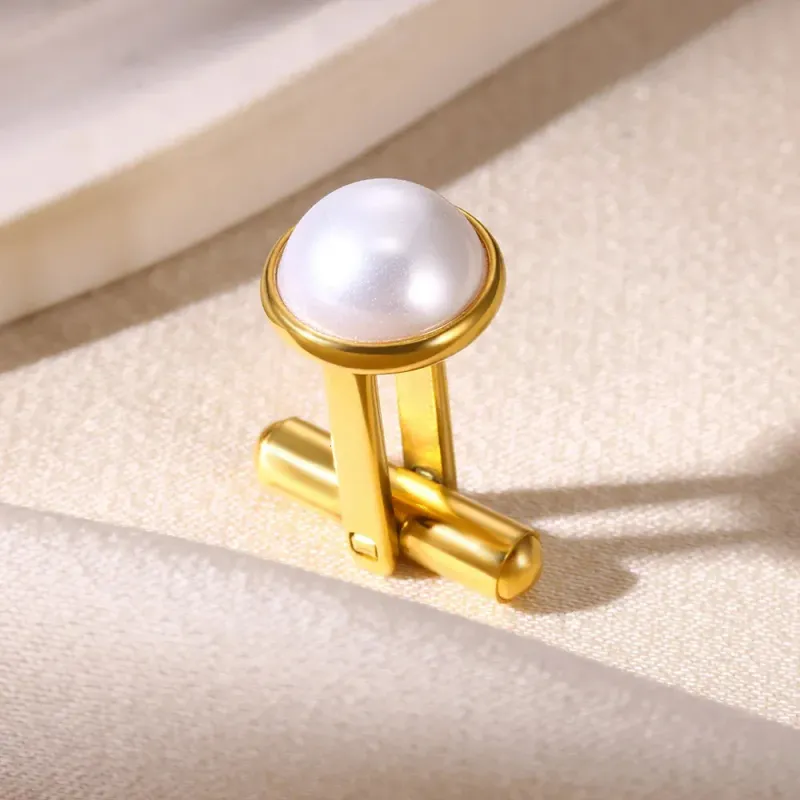 Gemelli da polso per uomo, bottoni da polso, fermagli per camicia, fibbia in acciaio inossidabile, gioielli da sposo per matrimonio._voghion.com