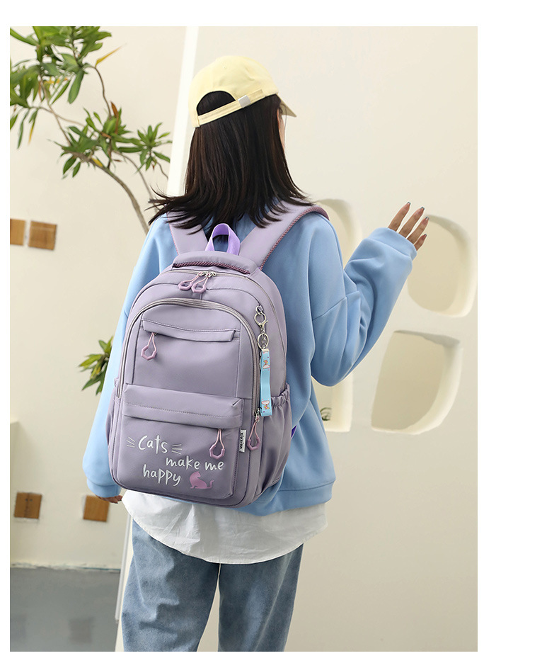 Zaino Kawaii per ragazze Borse da scuola Portabilità Impermeabile Adolescenti Studente universitario Borsa a tracolla da viaggio grande Mochilas Escolares_voghion.com