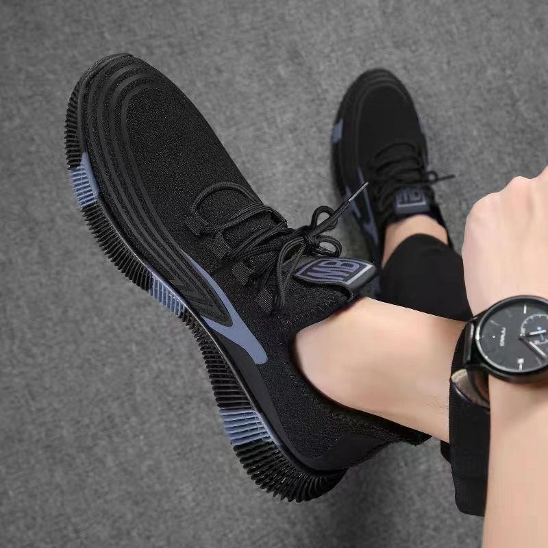 Herren-Arbeitsschuhe, Sportschuhe, Freizeitschuhe, Turnschuhe, Gummisohle, Fußgewölbeunterstützung, vielseitig, leicht zu reinigen, Schuhwerk, Turnschuhe_voghion.com