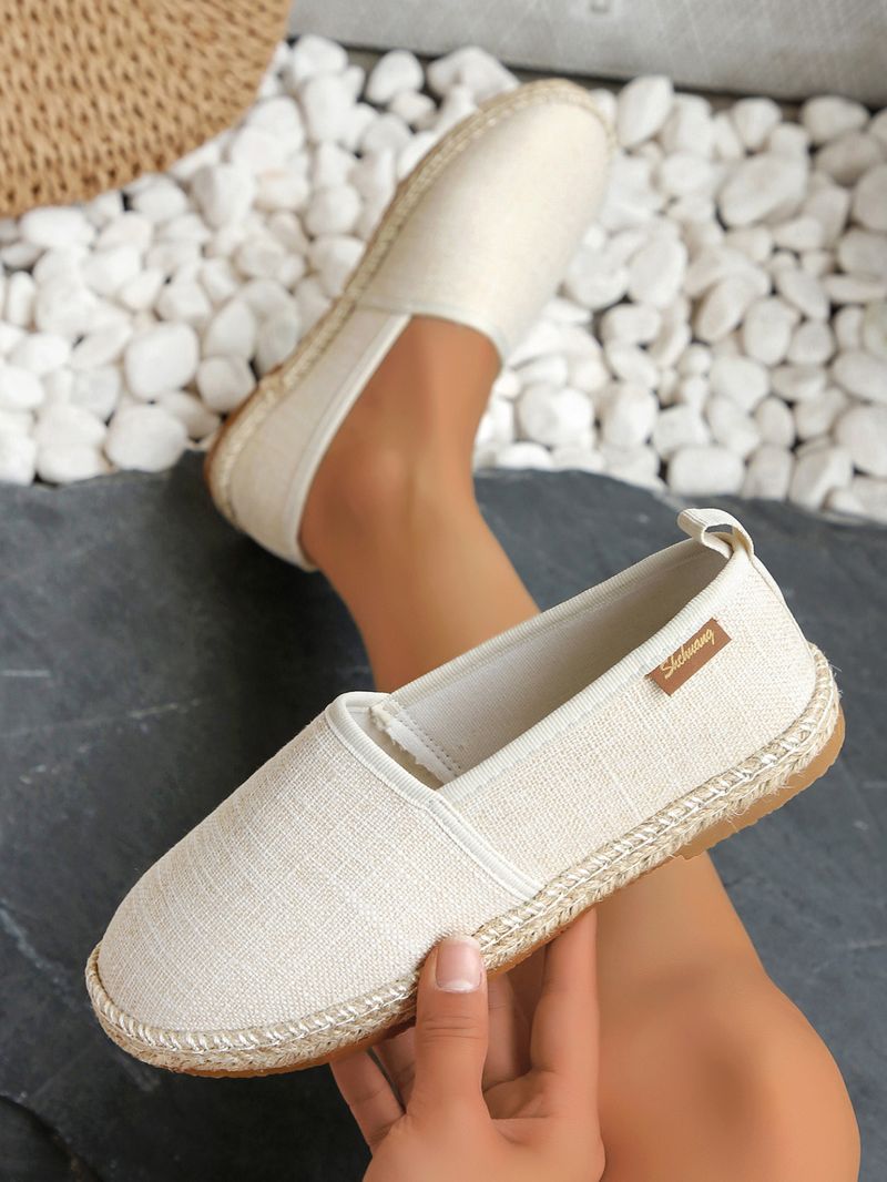 Fisherman shoes women's 2024 spring and summer new round toe slip on casual comfortable flat large size slip on shoes wholesale_voghion.com