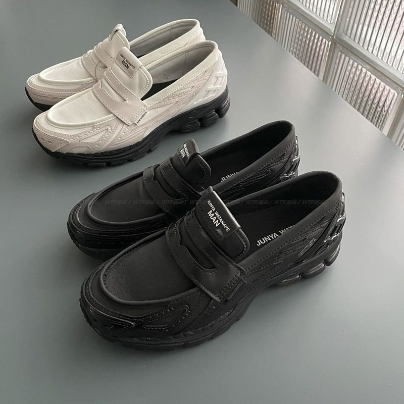 Junya Collaboration U1906 Loafer JWM Junmi Watanabe Comfortable Slip-On Mary Jane Dad Shoes_voghion.com