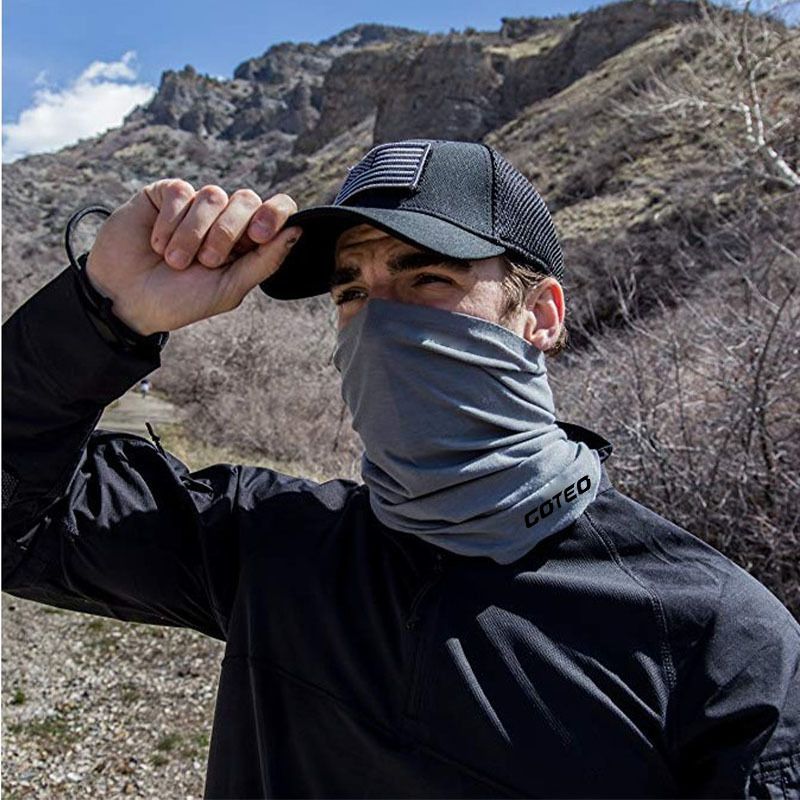 LazyZoom Unisex Maschera Traspirante Estiva da Sole per Ciclismo all'Aperto Scaldacollo da Pesca Protezione UV Integrale Asciugamano Magico Versatile_voghion.com