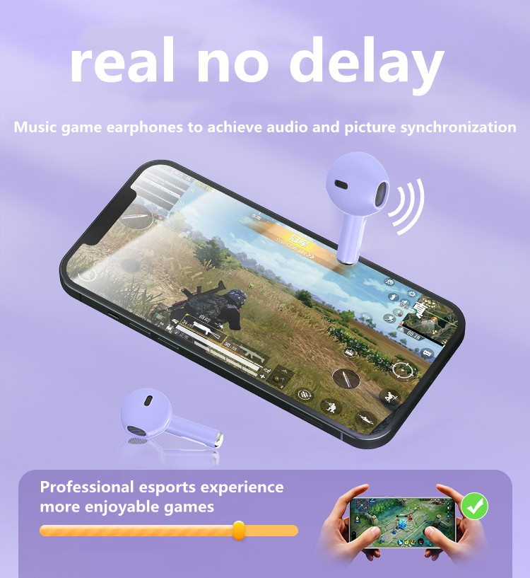 Original Pro6 TWS Touch Control Kabellos Kopfhörer Bluetooth 5.0 Kopfhörer Sport Kopfhörer Musek Headset Fir iPhone Xiaomi Telefonen_voghion.com