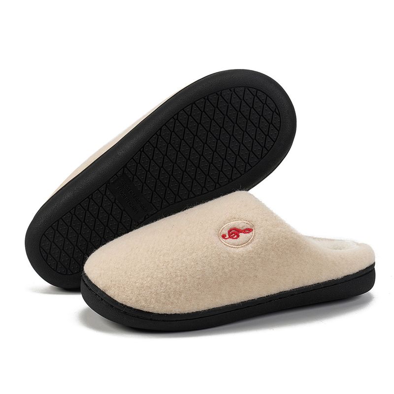 Neu Hinweis flauschige hausschuhe warme plus fleece nicht-slip baumwolle schlepptau hause innen dicke baumwolle_voghion.com