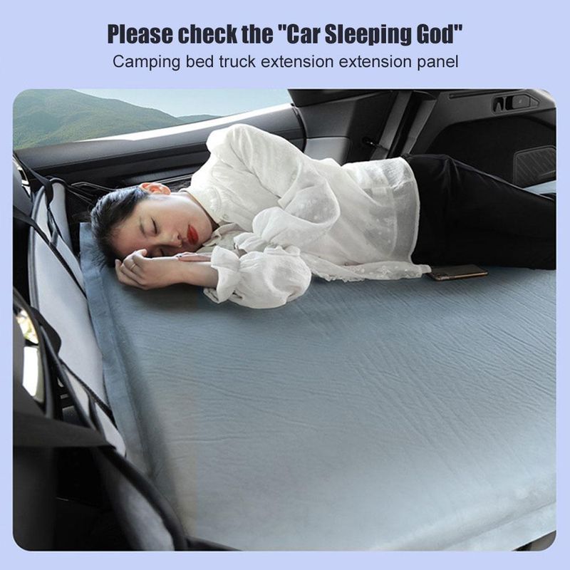 Cama Capô Proteção SUV No Carro Banco Traseiro Dobrável Placa de Extensão Porta-malas Dormir Camping Cama Mat_voghion.com