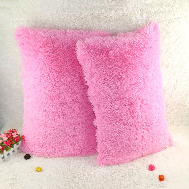 Federa invernale in peluche spessa e calda, federa singola in peluche, federa a pois_voghion.com