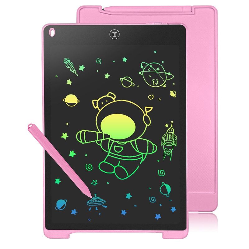 12-calowa tablica do rysowania, cyfrowy tablet do rysowania, podkładki do pisania, przenośna elektroniczna tablica do tabletu, ultracienka tablica z piórem_voghion.com