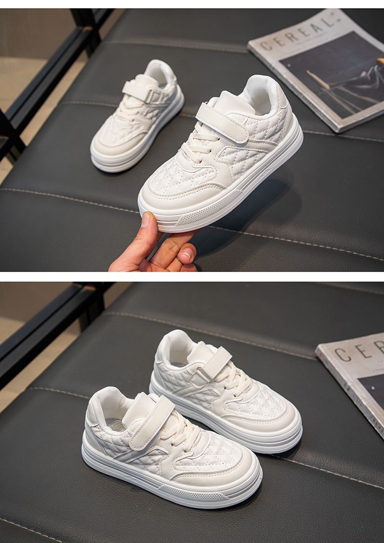 Mother & Kids Girls' Casual Sneakers - Breathable Soft Sole Slip-On Shoes With Hook & Loop Closure, Lightweight & Comfortable For School & Play_voghion.com