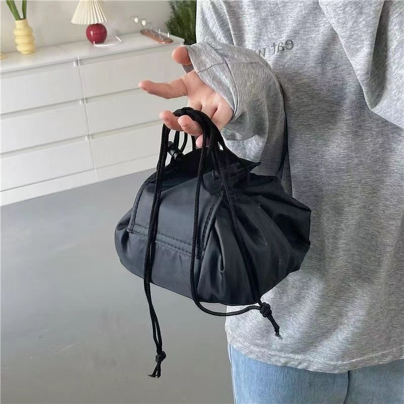 Borsa cosmetica pigra Borsa da viaggio portatile per articoli da toeletta da donna con coulisse Nuova borsa portaoggetti con coulisse di grande capacità_voghion.com