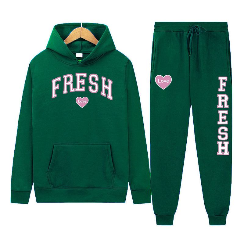 Novo moletom esportivo unissex, conjunto de duas peças, moletom gótico punk rock street_voghion.com