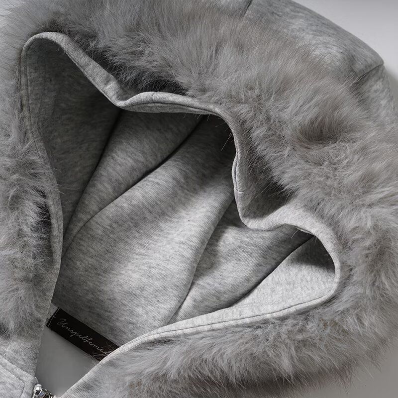 Streetwear Kapuzenpullover mit Reißverschluss – Oversized Fleecejacke mit Grafikprint für Herren (M-XXL)_voghion.com