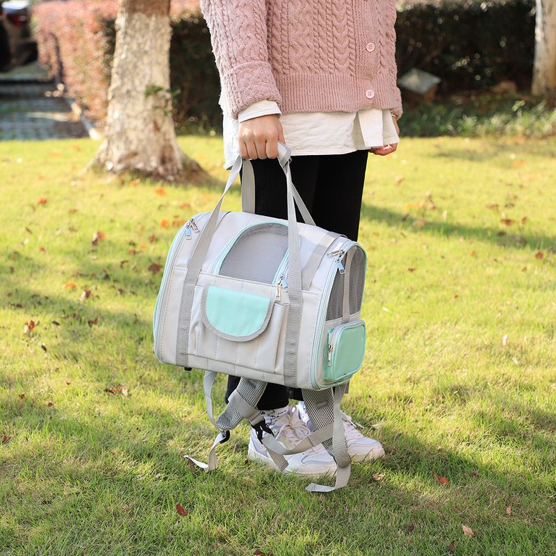 Carrier Outdoor Portable Pet Large Capacity Handheld Backpack Cat Breathable Dog Bag_voghion.com