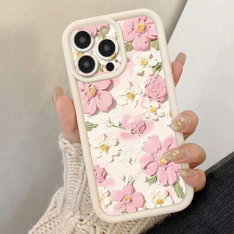 Deksel til Xiaomi Note 14 12 13 11 10 Pro Plus 10S 11S 12S 5G Sommer tusenfryd oljemaleri blomster telefondeksler til Redmi 12C 13C 14C4G_voghion.com