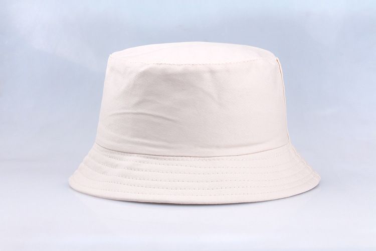 Unisex Personalisierter Fischerhut Beckenhut Modehut Flacher Visierhut Sonnenschutzhut Runder Hut aus reiner Baumwolle_voghion.com
