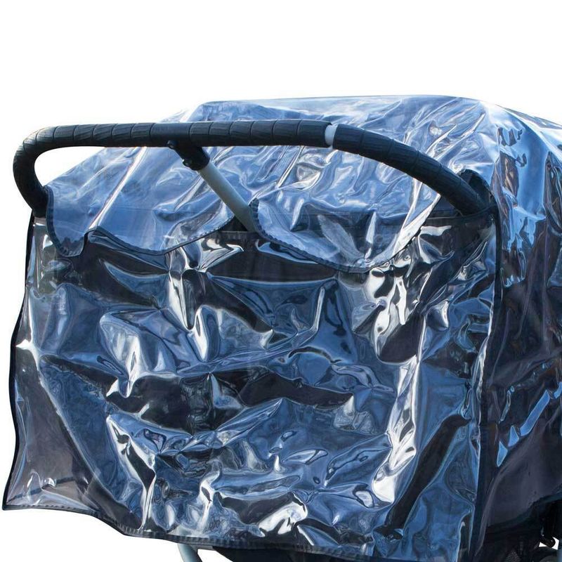 Rain Cover For Mountain Buggy Duet Twin Pushchair, Made In The UK, Top Quality_voghion.com