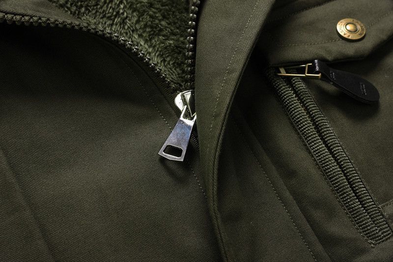 Men’s Vintage Workwear Jacket – Hooded Cotton Utility Coat With Fleece Lining & Multi-Pockets (S-XXXL, 3 Colors)_voghion.com