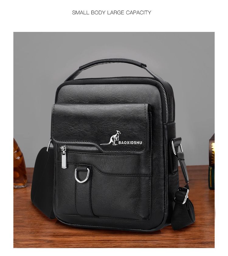 Borsa a tracolla da uomo Kangaroo nuova, di alta qualità, casual, multifunzionale, grande capacità, leggera, di lusso, impermeabile_voghion.com