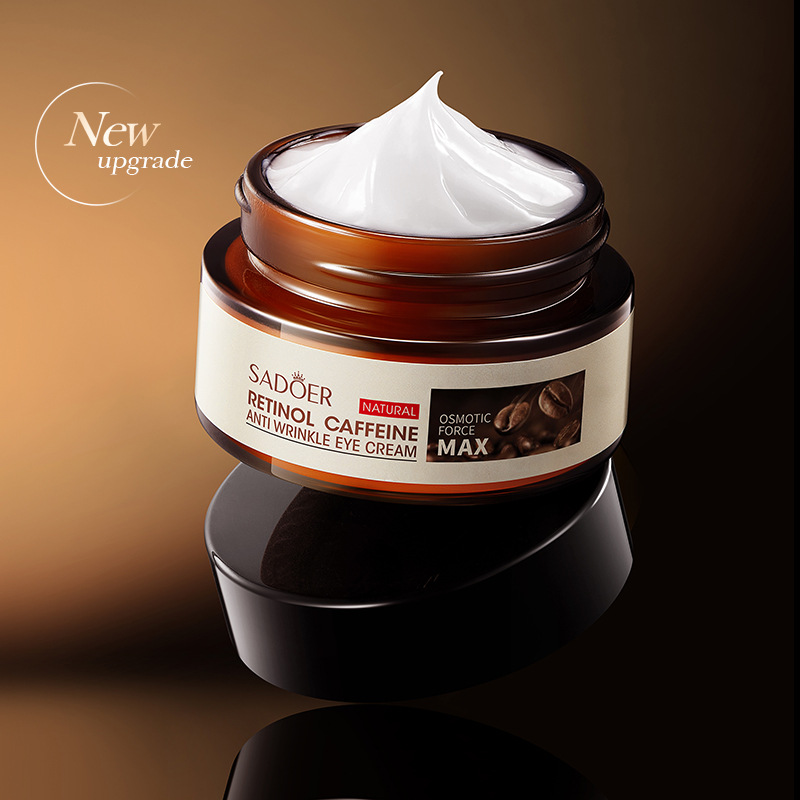 Cremă hidratantă antirid pentru ochi SADOER cu retinol și cafeină_voghion.com