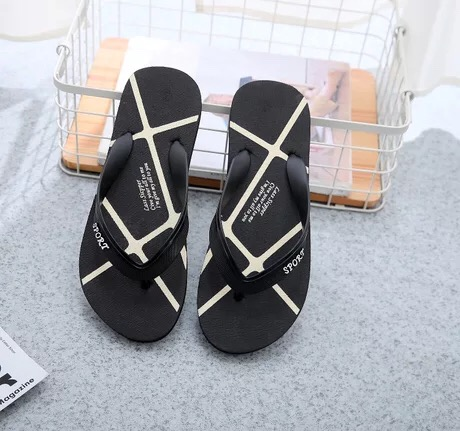 Nya Herrtofflor Herr Sommar Blandade färger Sandaler Herrtofflor inomhus och utomhus Flip Flops Casual strandskor för man_voghion.com