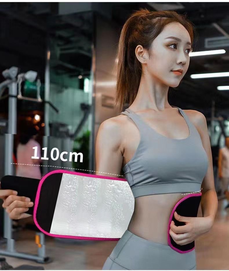 Sweating Run Fitness Breathable Abdominal Restraint Belt Deep Squat Women's Summer Tight Stomach And Lumbar Waist_voghion.com