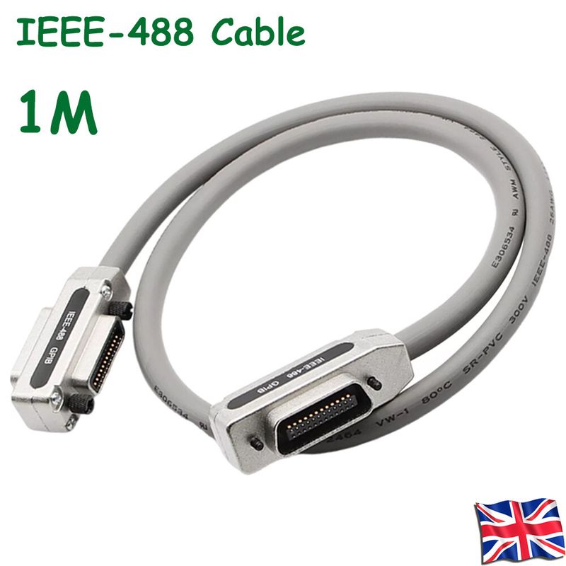 Adaptateur de câble IEEE-488, connecteurs de lignes de transmission de câbles GPIB et de lignes de données_voghion.com