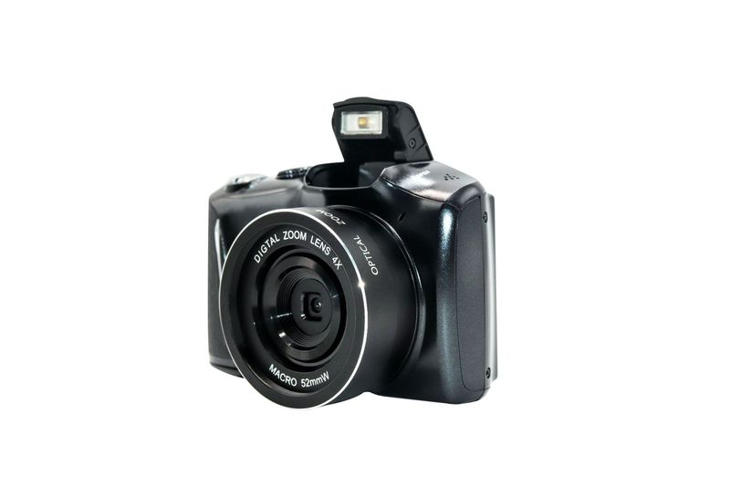 Nueva cámara sin espejo con 48 millones de píxeles y grabación de alta definición de 2.7K. Cámara DSLR con 3 pulgadas de almacenamiento._voghion.com
