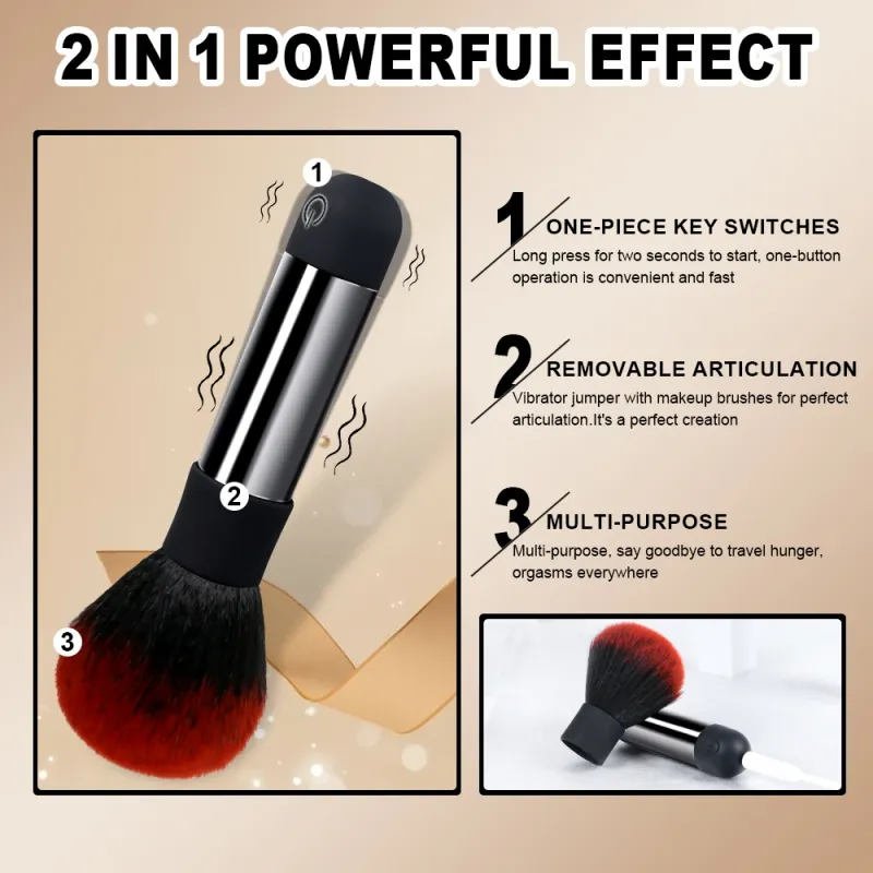 Mini pennello da trucco da donna, vibratori, vibratore a proiettile G-Point, massaggiatore vaginale, bacchetta magica, giocattoli sessuali, falconeria_voghion.com