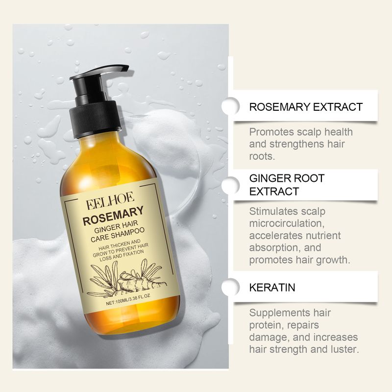EELHOE Rosemary Ginger Series Scalp Cleansing Smoothing Care Set Nourishing Dense Hair_voghion.com