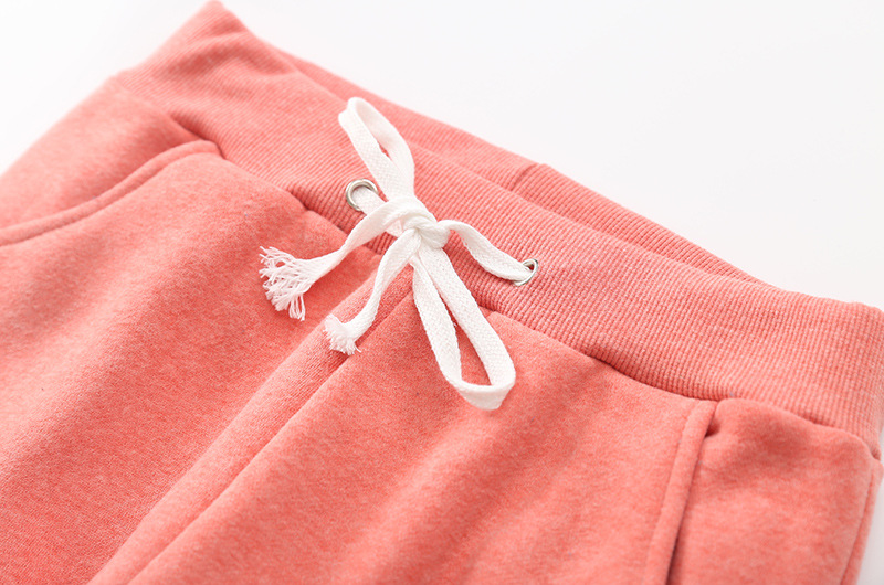 Pantaloni da donna caldi e spessi in pile di agnello, pantaloni sportivi larghi e pantaloni da studente solidi in pile_voghion.com