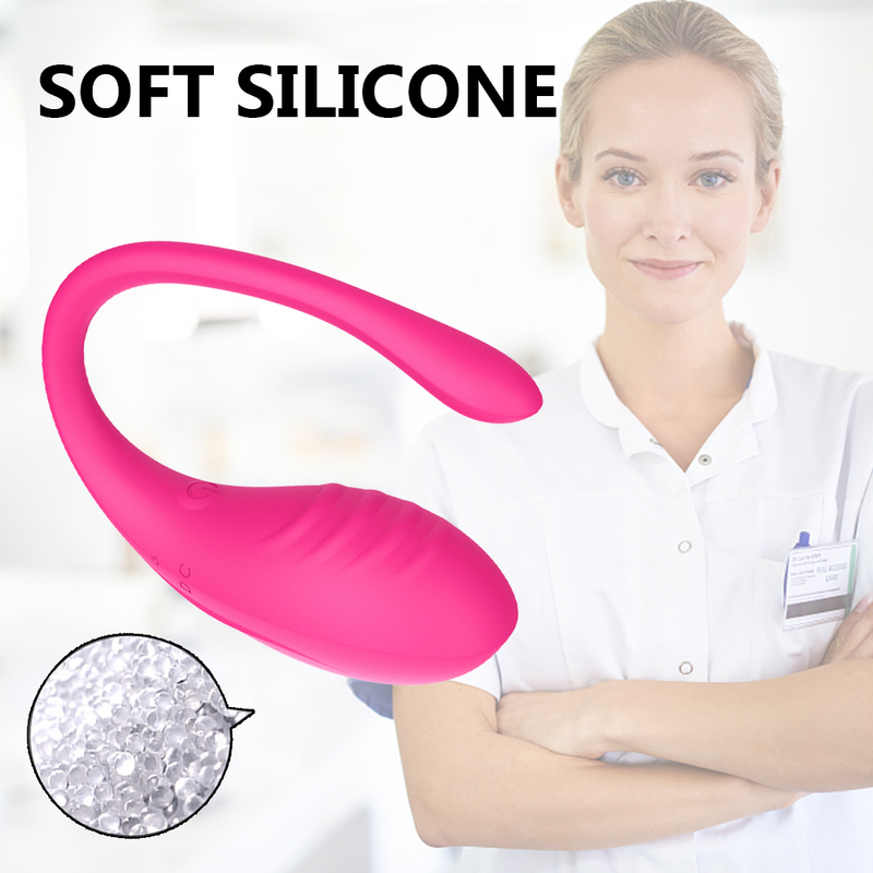 Vibratori per mutandine femminili con telecomando APP a distanza per donne, stimolatore del clitoride, dildo wireless Lov_voghion.com