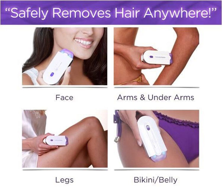 JKO E710 Mini-Haarentferner für Frauen – Wiederaufladbarer USB-Elektrorasierer zur Haarentfernung im Gesicht, in der Bikinizone, unter den Achseln und am Körper_voghion.com