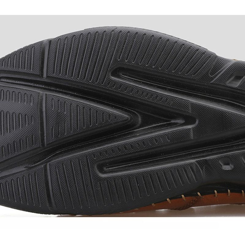 Zapatos deportivos ligeros con punta cerrada para hombre, sandalias de cuero informales para senderismo al aire libre, zapatillas de playa de verano_voghion.com