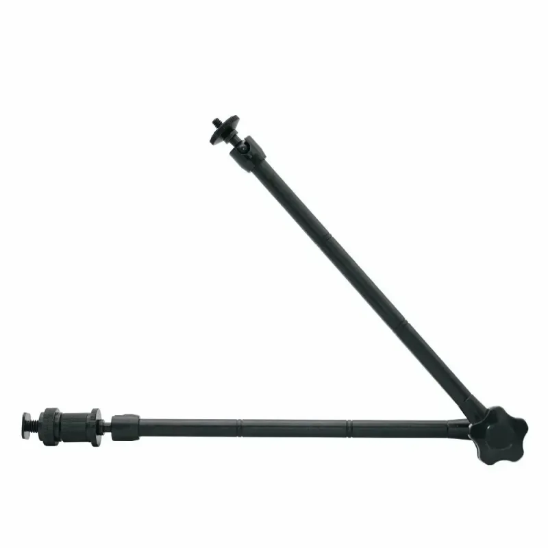 20 tuuman nivellettävä kitkavarsi jalustalle, ruuvi DSLR-kameralaitteistoon, LCD-DV-näyttöön, LED-valoon, mikrofoniin, DJI Osmoon_voghion.com