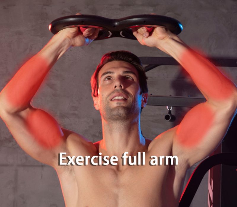 Multifunctional Hand and Forearm Trainer Gripper Exerciser Strengtheners 8-Shaped Wrist Training Equipment Twisting Exerciser_voghion.com