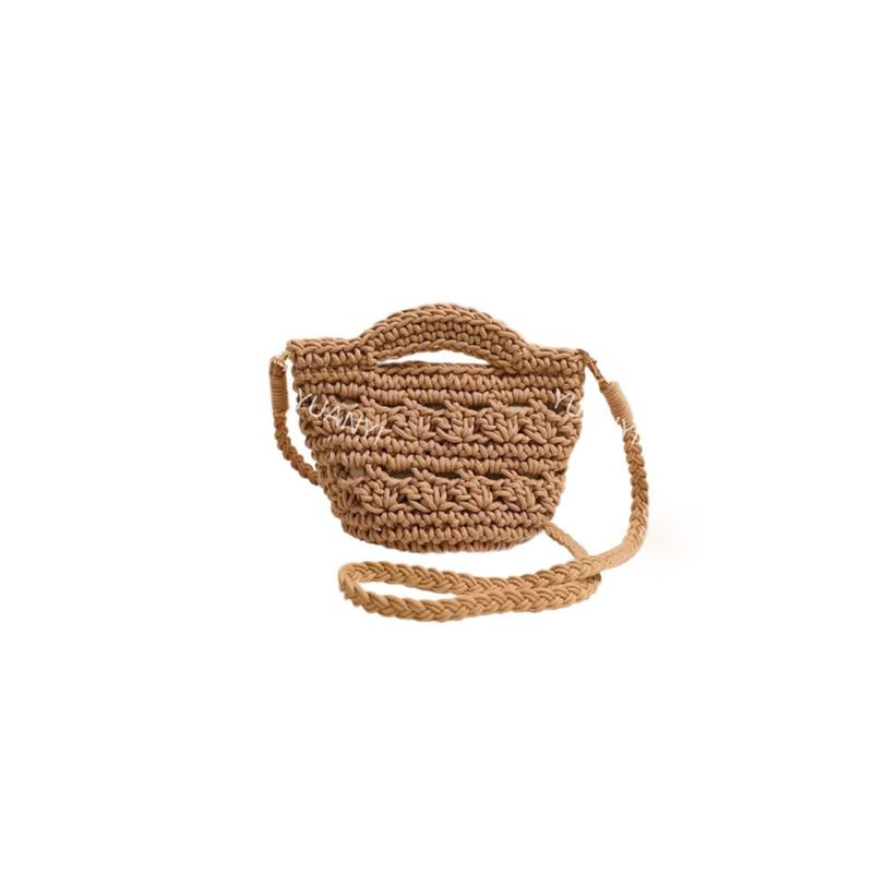 Summer Trend Handwoven Rope Art Crossbody For Women 25 New Ins Style Casual Travel Commuting Beach Bag_voghion.com